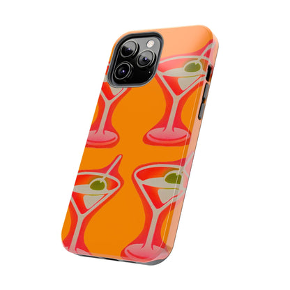 "shaken, not stirred” airbrush iPhone case