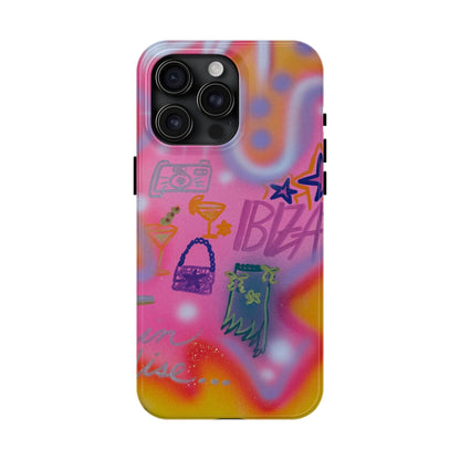 "ibiza" airbrush iPhone case