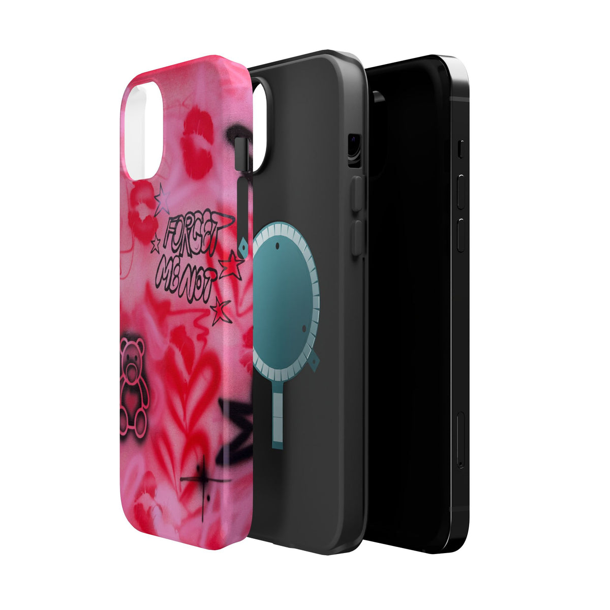 MagSafe @asualphaphi custom airbrush iPhone case