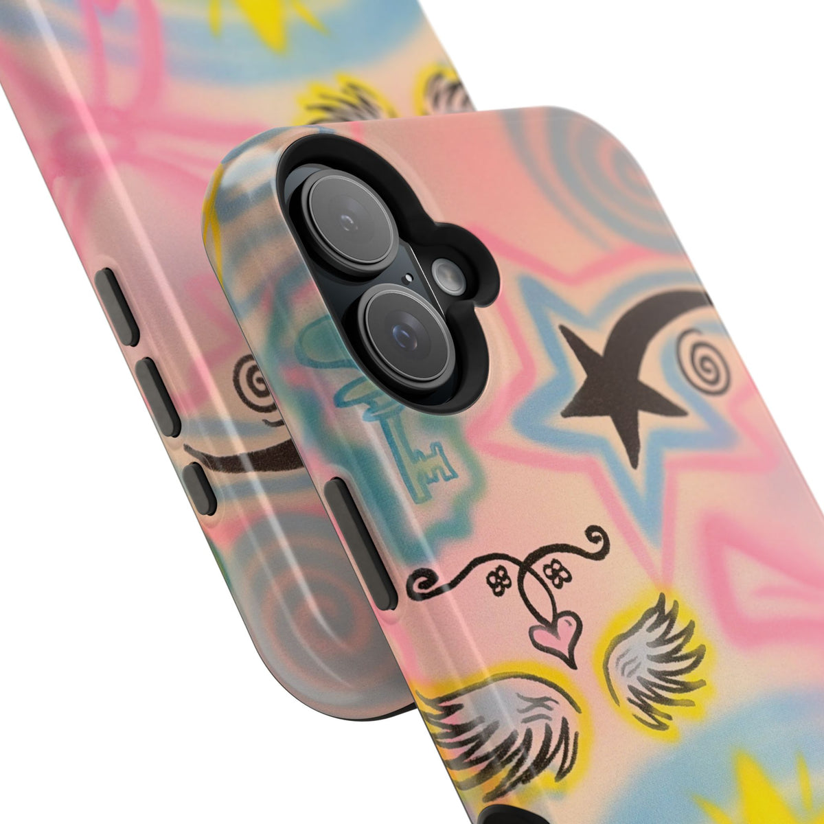 MagSafe "star energy" airbrush iPhone case