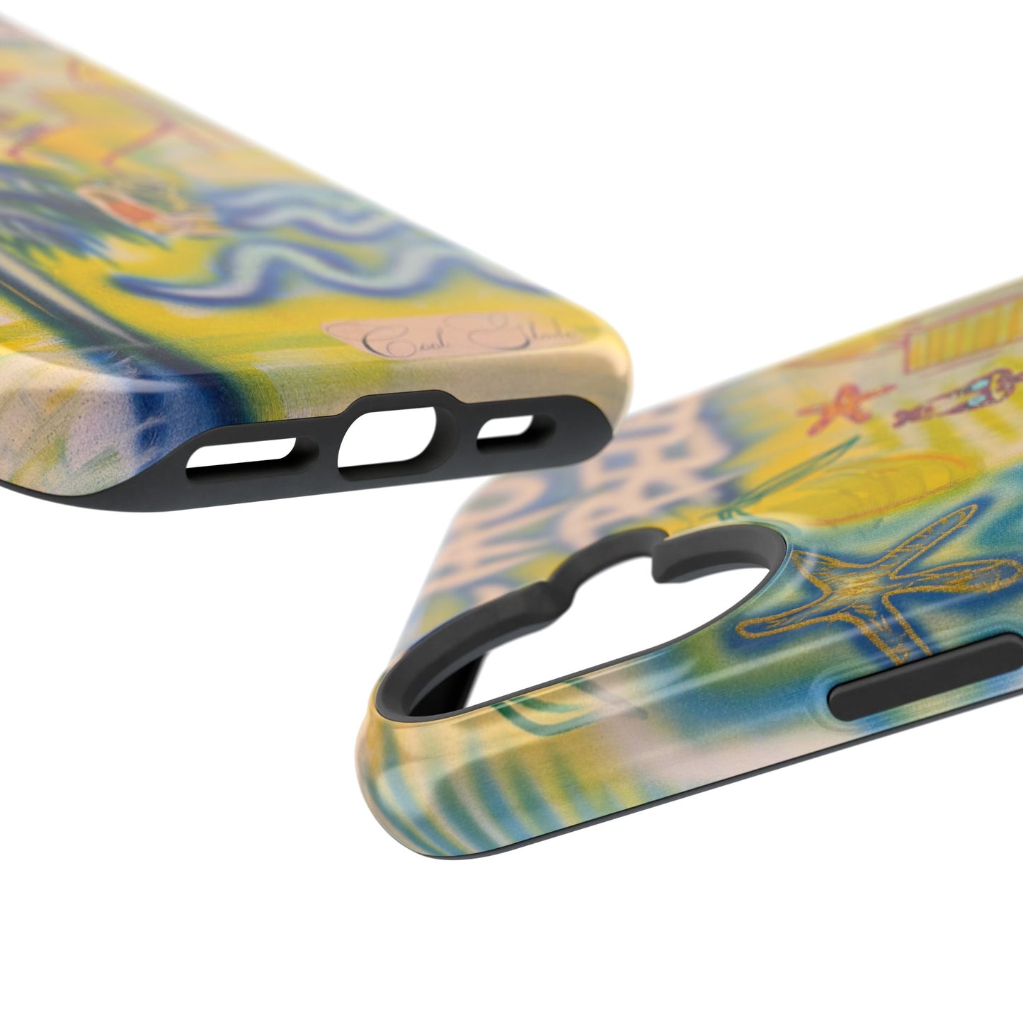MagSafe "ciao bella" airbrush iPhone case