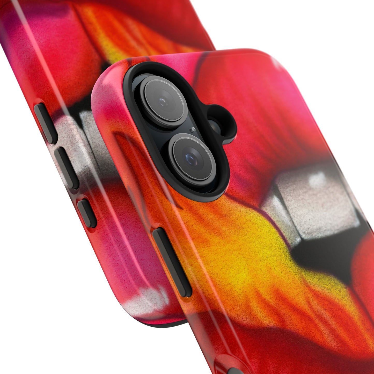 "flaming lips pt. 2" airbrush iPhone case