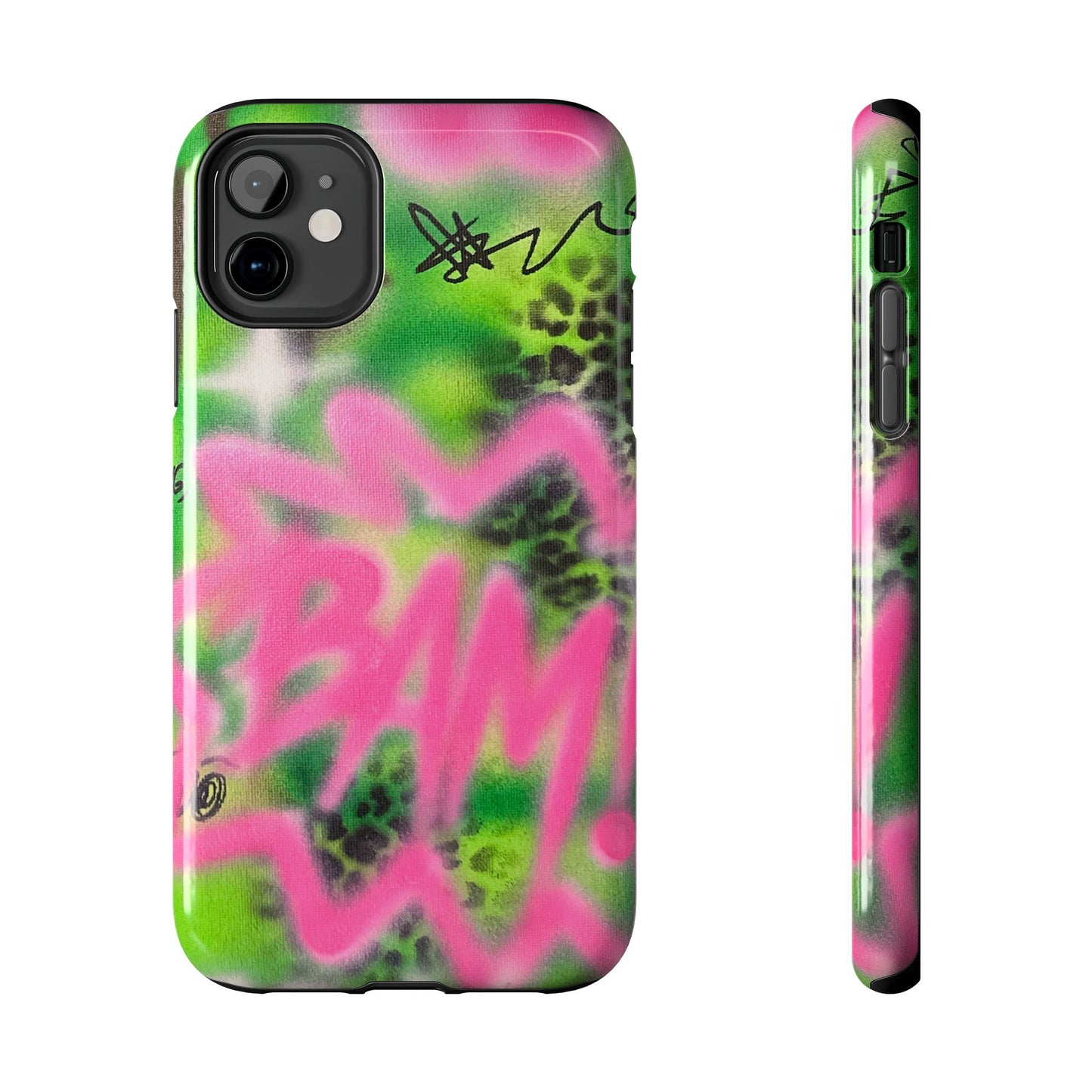"BAM! pt. 2" airbrush iPhone case