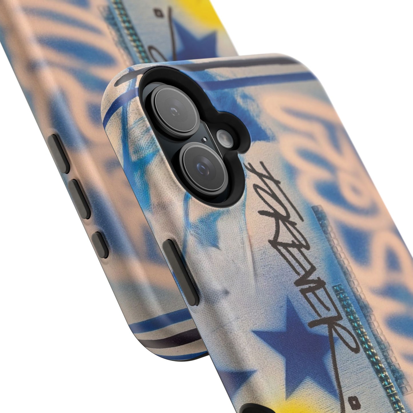 MagSafe "fashion forever" airbrush iPhone case
