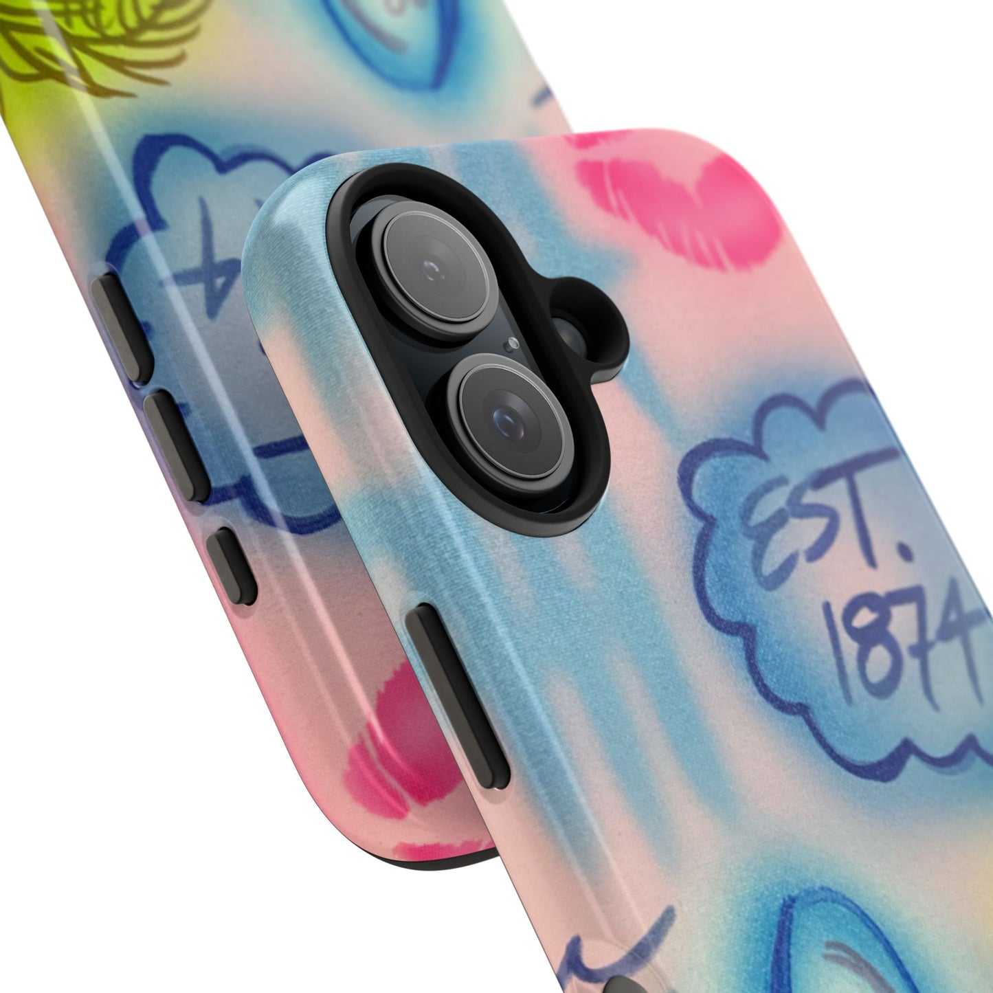 "in the wave" airbrush iPhone case