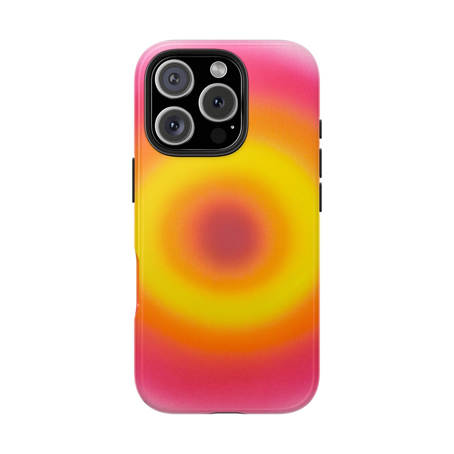 "pink lemonade aura" airbrush iPhone case