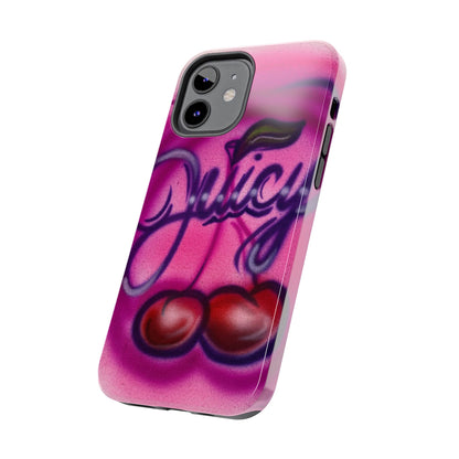 "juicy" airbrush iPhone case