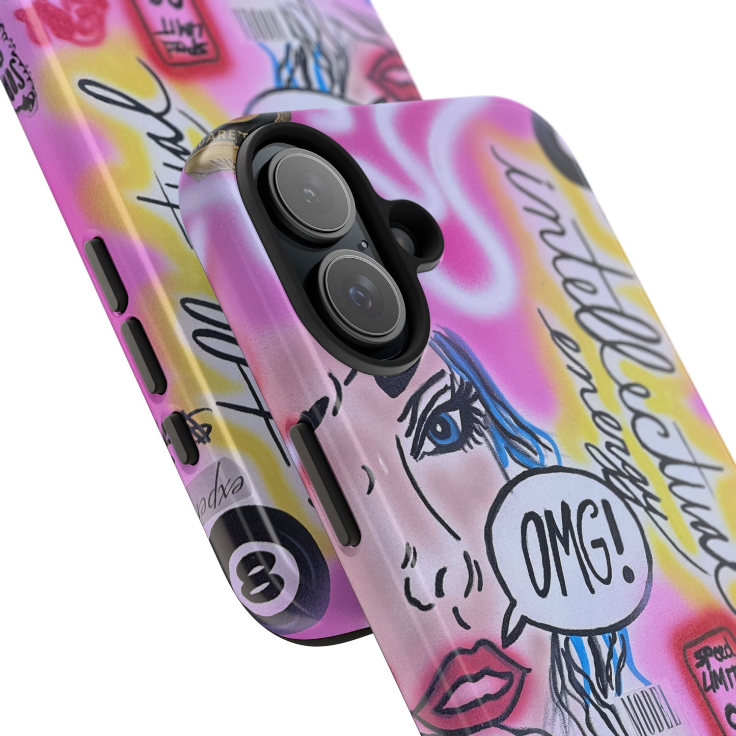 "intellectual energy" airbrush iPhone case