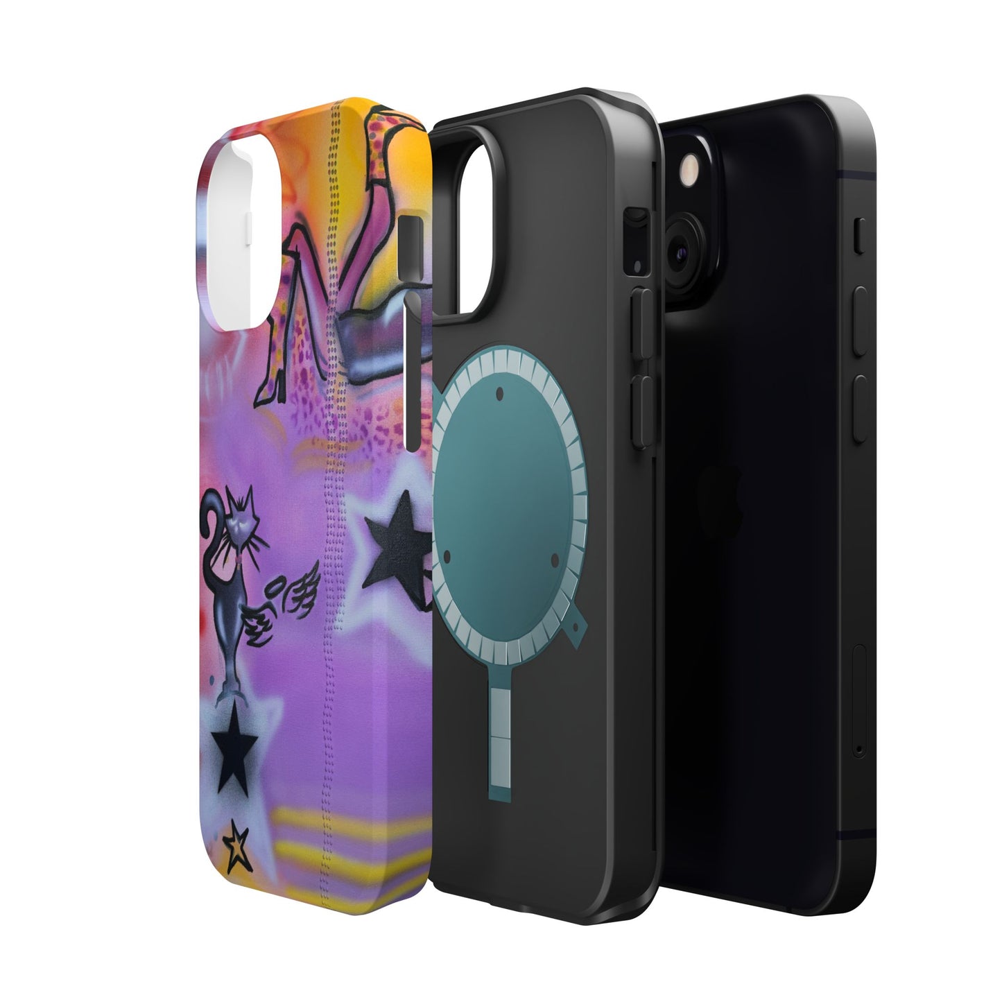 MagSafe @mayacain airbrush iPhone case