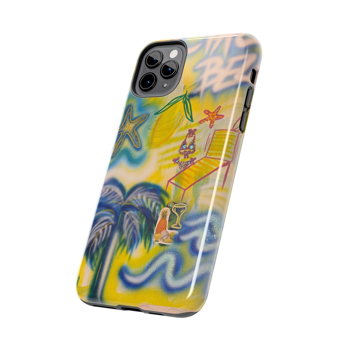 "ciao bella" airbrush iPhone case