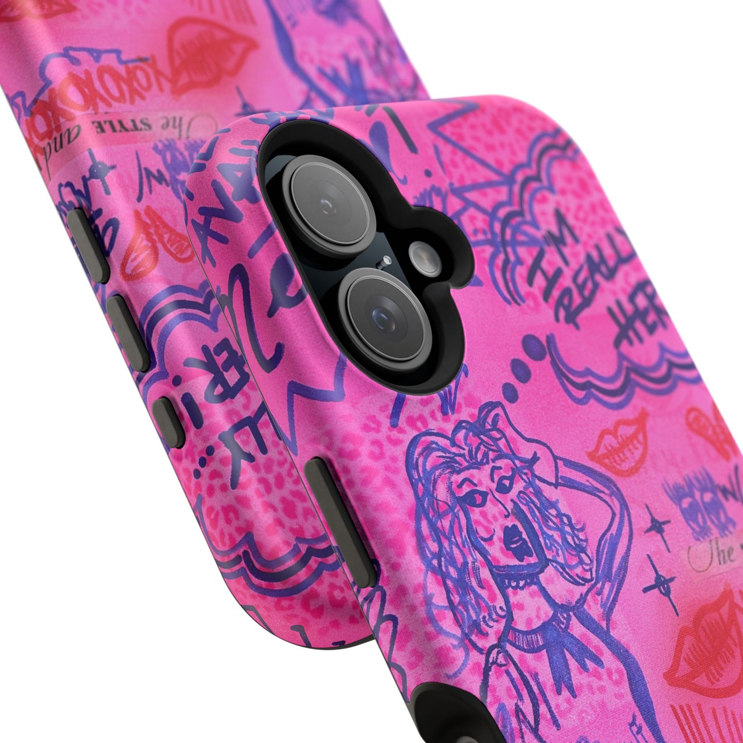 MagSafe "really HER" Airbrush iPhone-Hülle