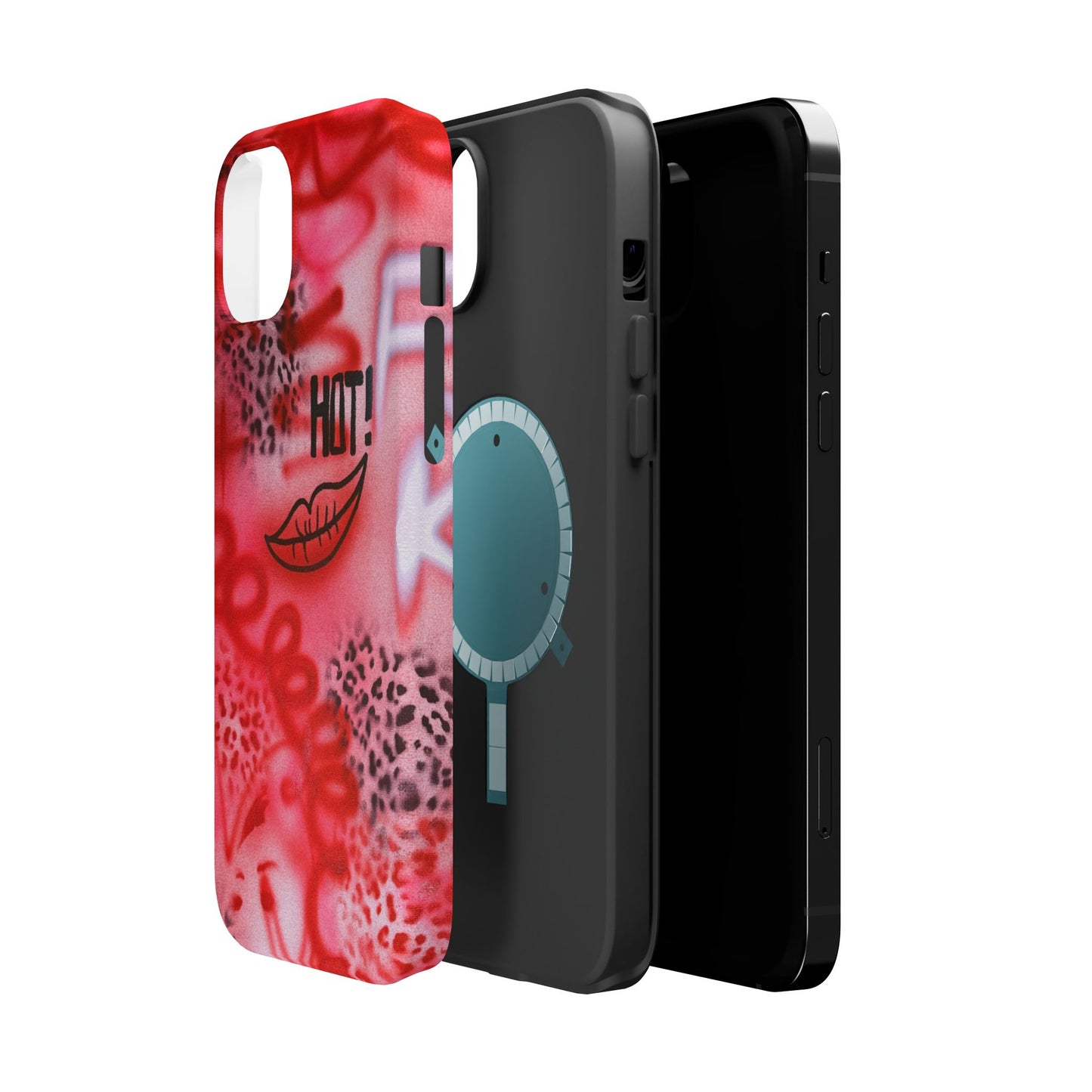 MagSafe "HOT!" airbrush iPhone case