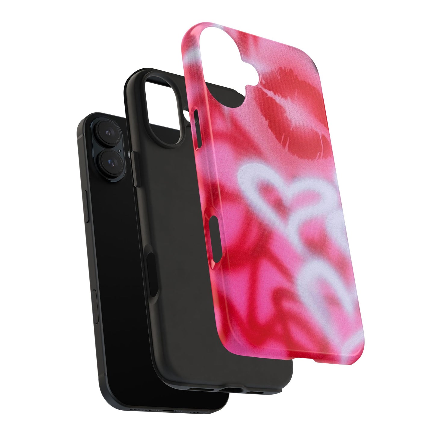 "romantic rush" airbrush iPhone case