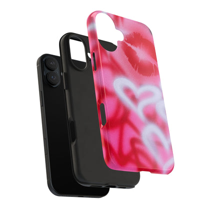 "romantic rush" airbrush iPhone case