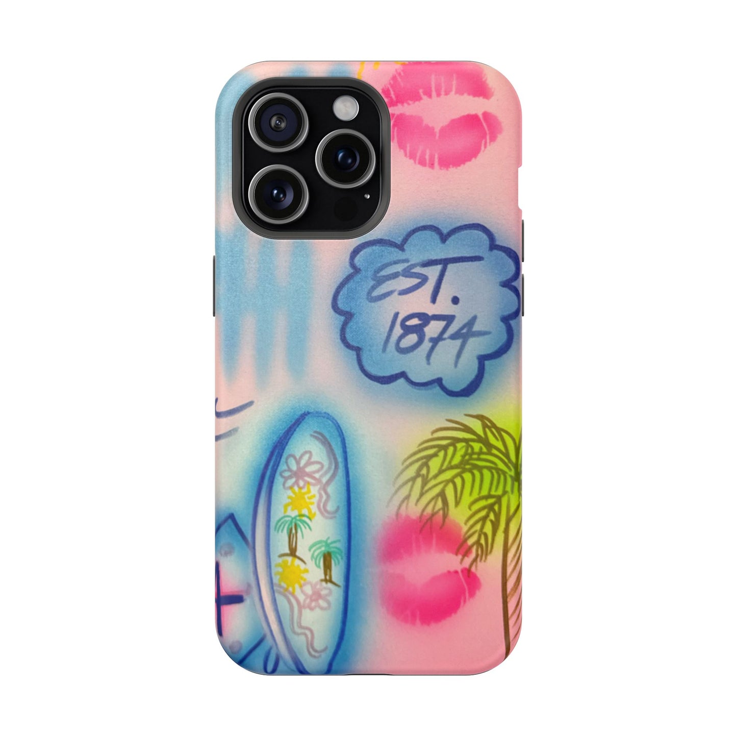 MagSafe „in the wave“ Airbrush iPhone Hülle