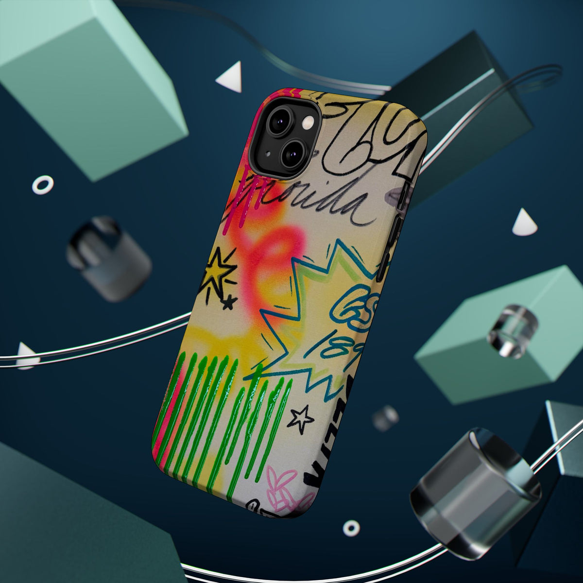 MagSafe "ferocious florida" airbrush iPhone case