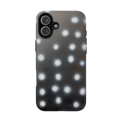 "coconut noir polka dot" airbrush iPhone case