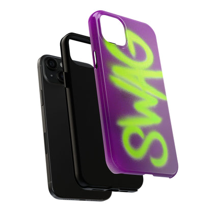 "swag pt. 2" airbrush iPhone case