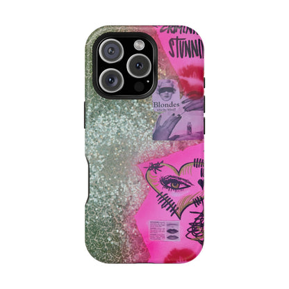 MagSafe "glitter gloss" airbrush iPhone case