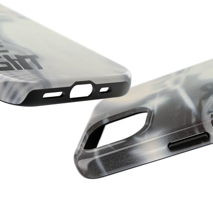 "into the night" airbrush iPhone case