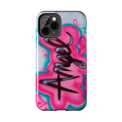 "angel" airbrush iPhone case