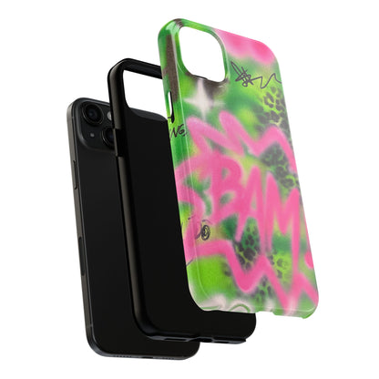 "BAM! pt. 2" airbrush iPhone case