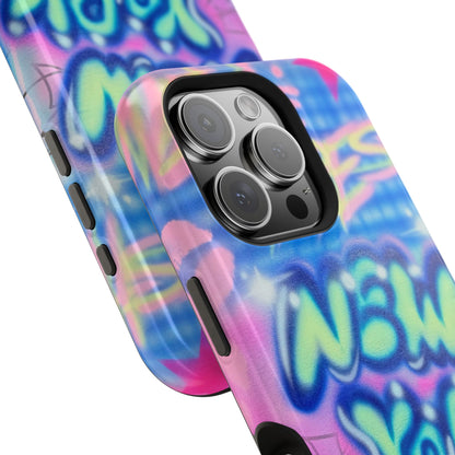 magsafe "spending $$ is my talent" airbrush iPhone case