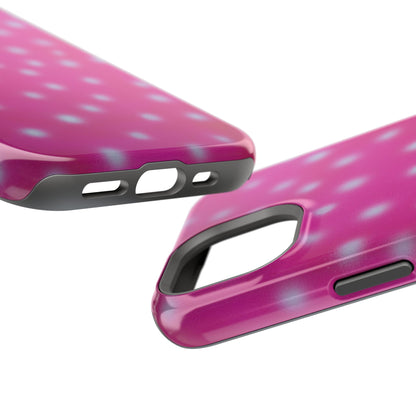 MagSafe "bubblegum polka dot" airbrush iPhone case