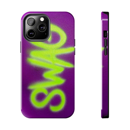 "swag pt. 2" airbrush iPhone case