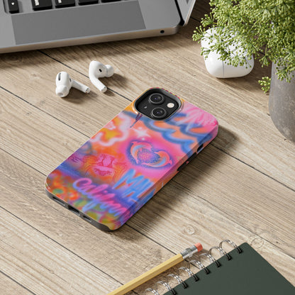 "mornings in malibu" airbrush iPhone case