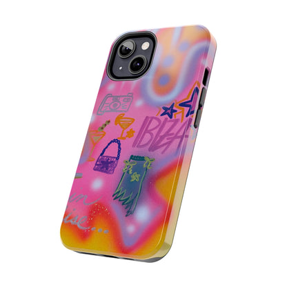 "ibiza" airbrush iPhone case