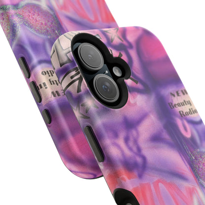 MagSafe "mic check" airbrush iPhone case