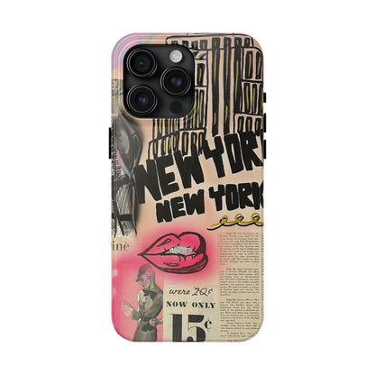 "new york, new york!" airbrush iPhone case
