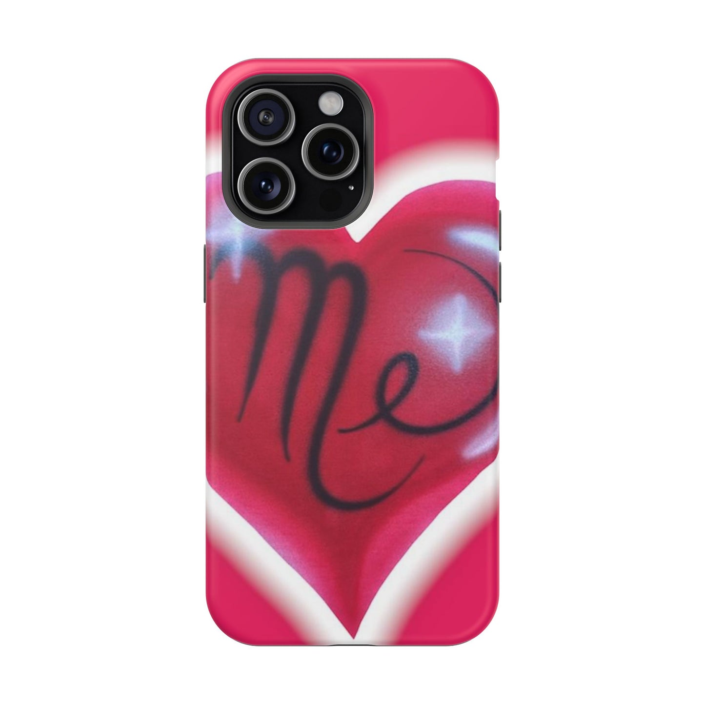 MagSafe "i <3 me" Airbrush iPhone Hülle