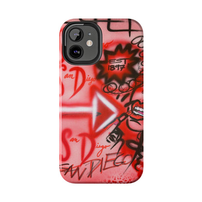 "san diego" airbrush iPhone case