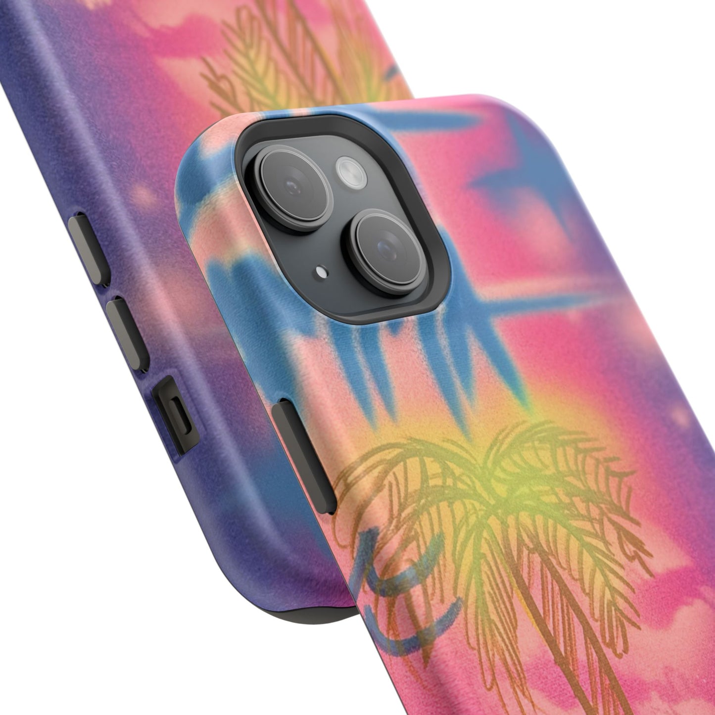 MagSafe "glowy night" airbrush iPhone case