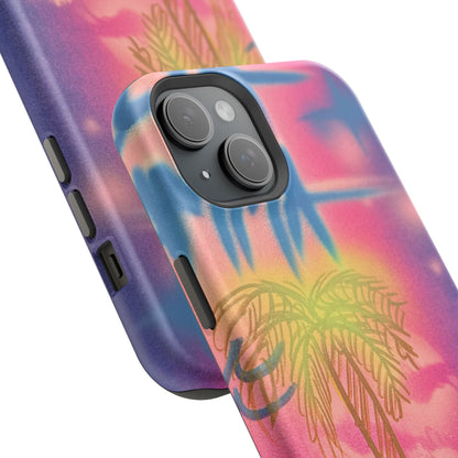 MagSafe "glowy night" airbrush iPhone case