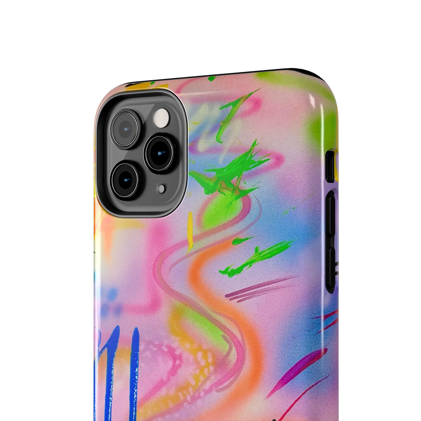 "neon haze" airbrush iPhone case