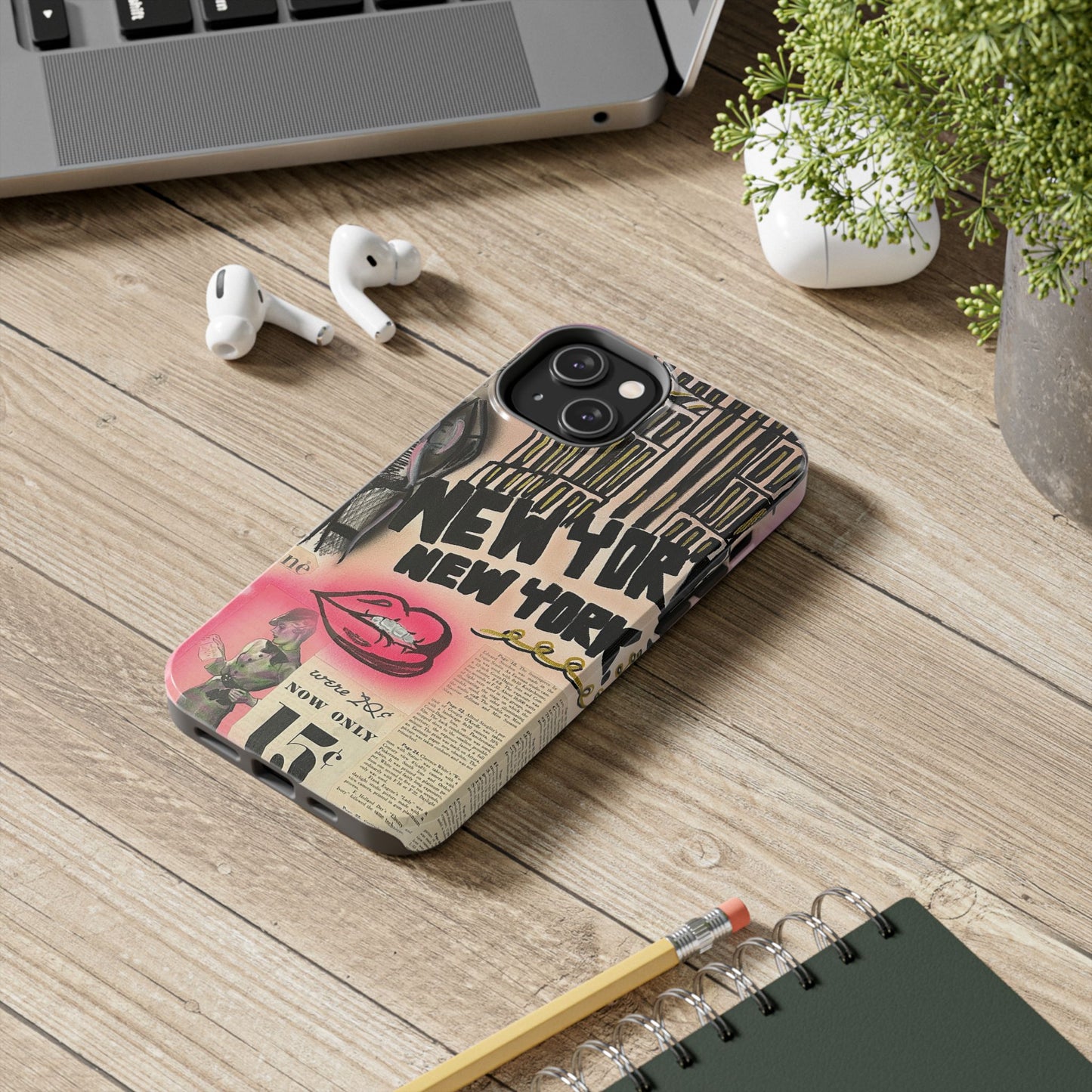 "new york, new york!" airbrush iPhone case