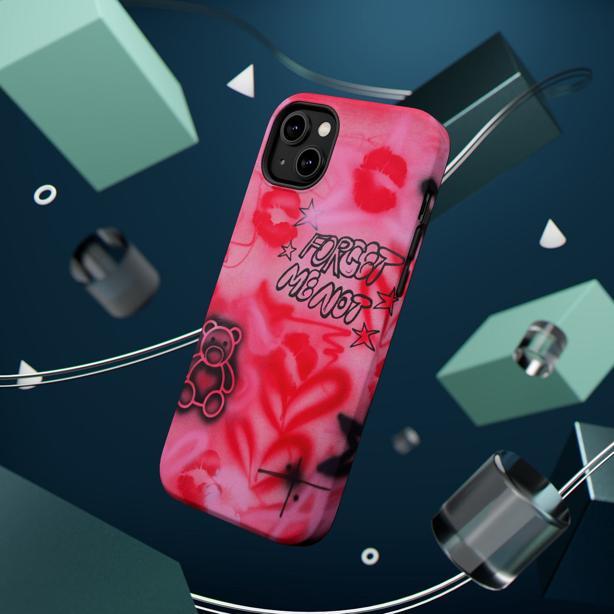 MagSafe @asualphaphi custom airbrush iPhone case