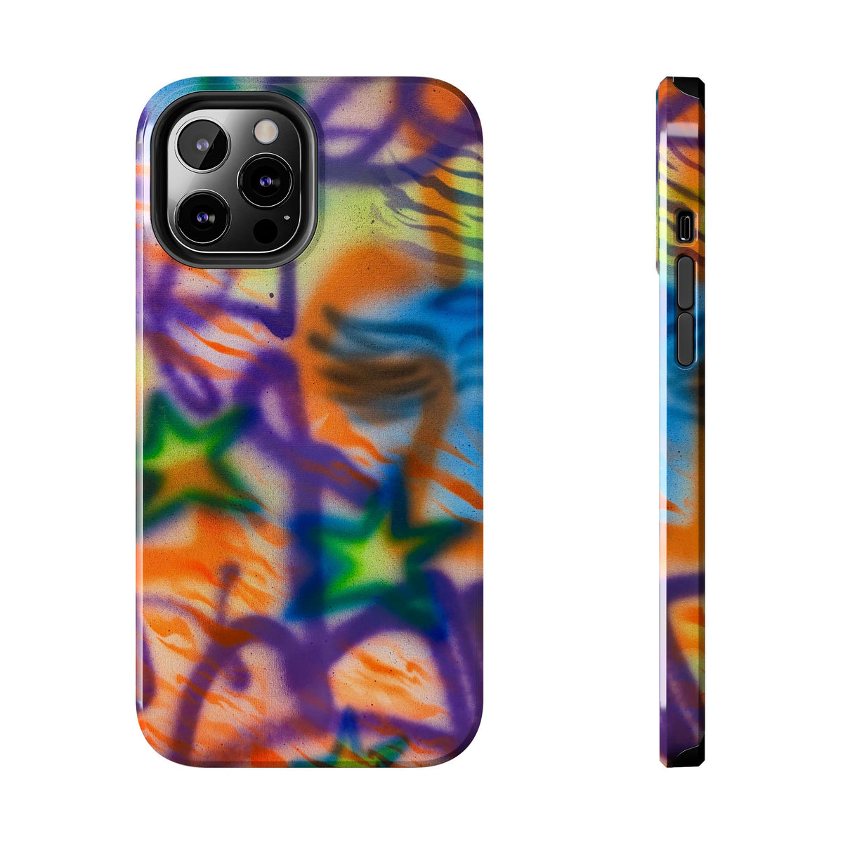 "streetwear angel" airbrush iPhone case