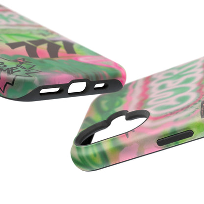 MagSafe "so lucky" airbrush iPhone case