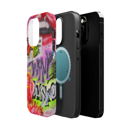 MagSafe "wynwood gold" airbrush iPhone case