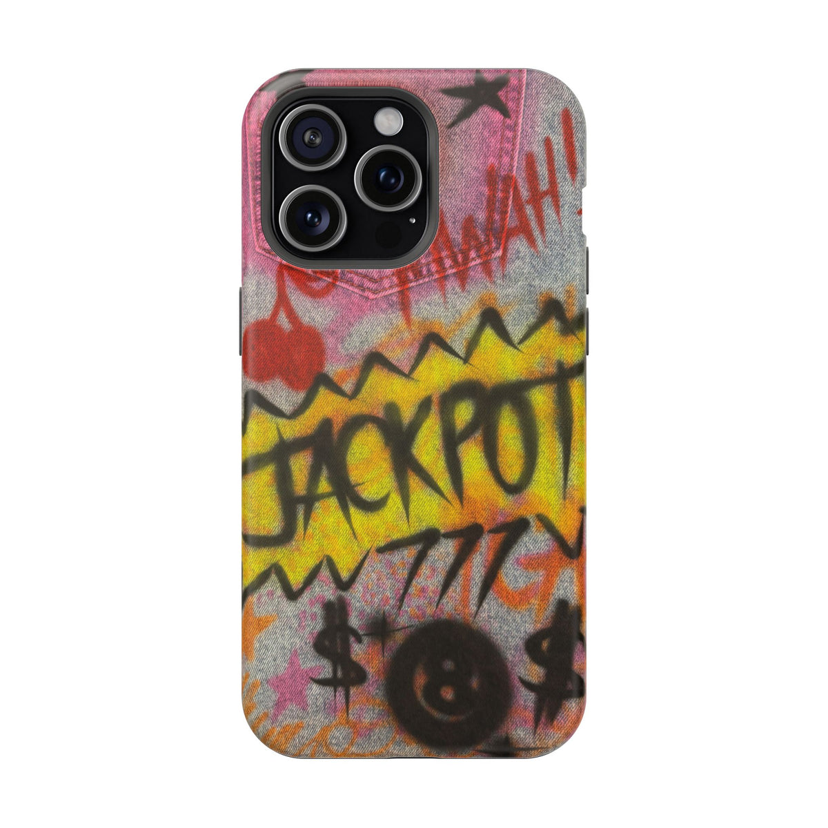 MagSafe "JACKPOT!" airbrush iPhone case