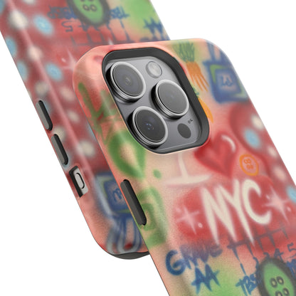 MagSafe "i <3 NYC" airbrush iPhone case