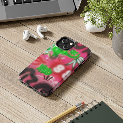 "electr!c dreamz" airbrush iPhone case