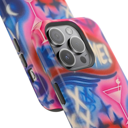 MagSafe "kiss me pt. 2" Airbrush iPhone Hülle