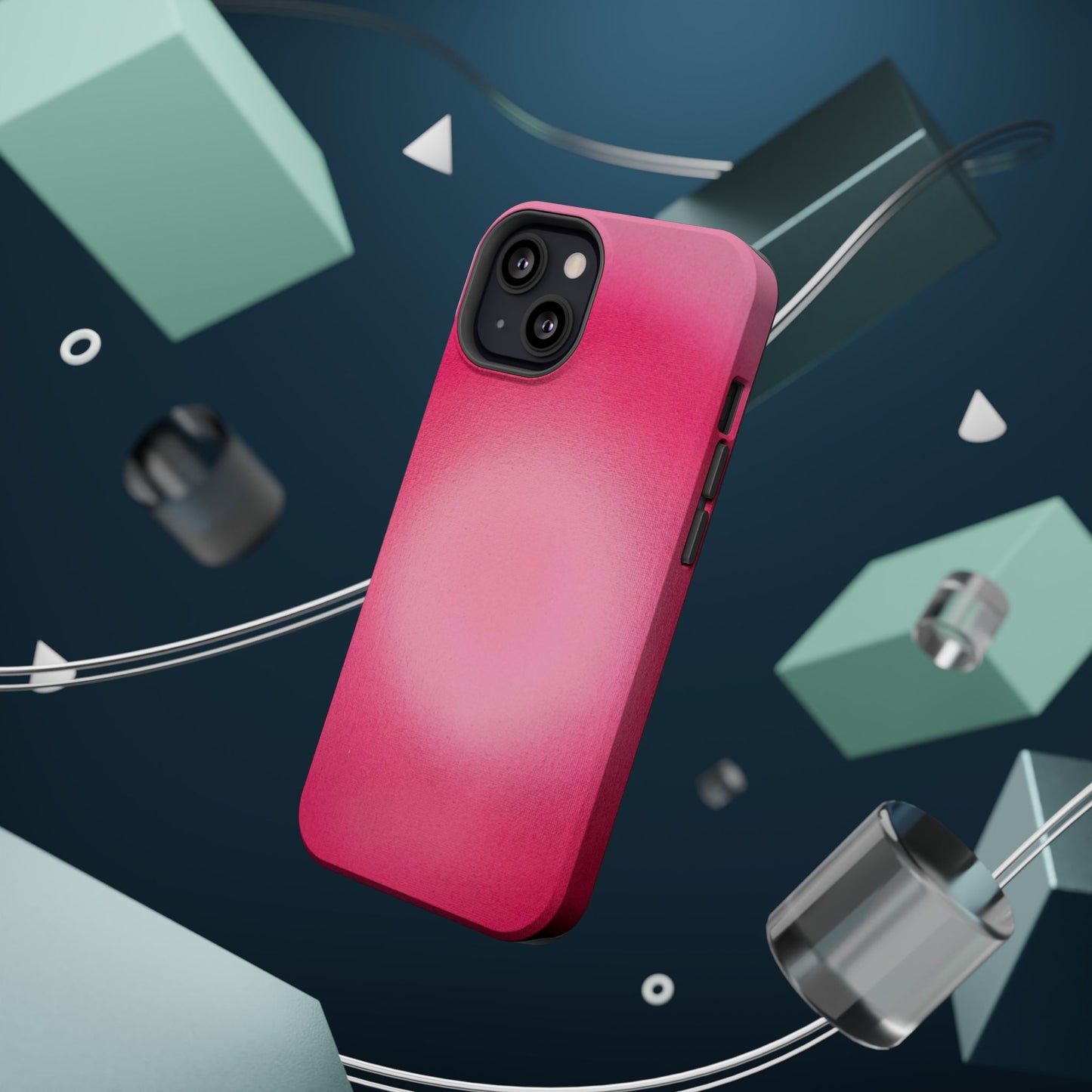 MagSafe "pinkberry" airbrush iPhone case