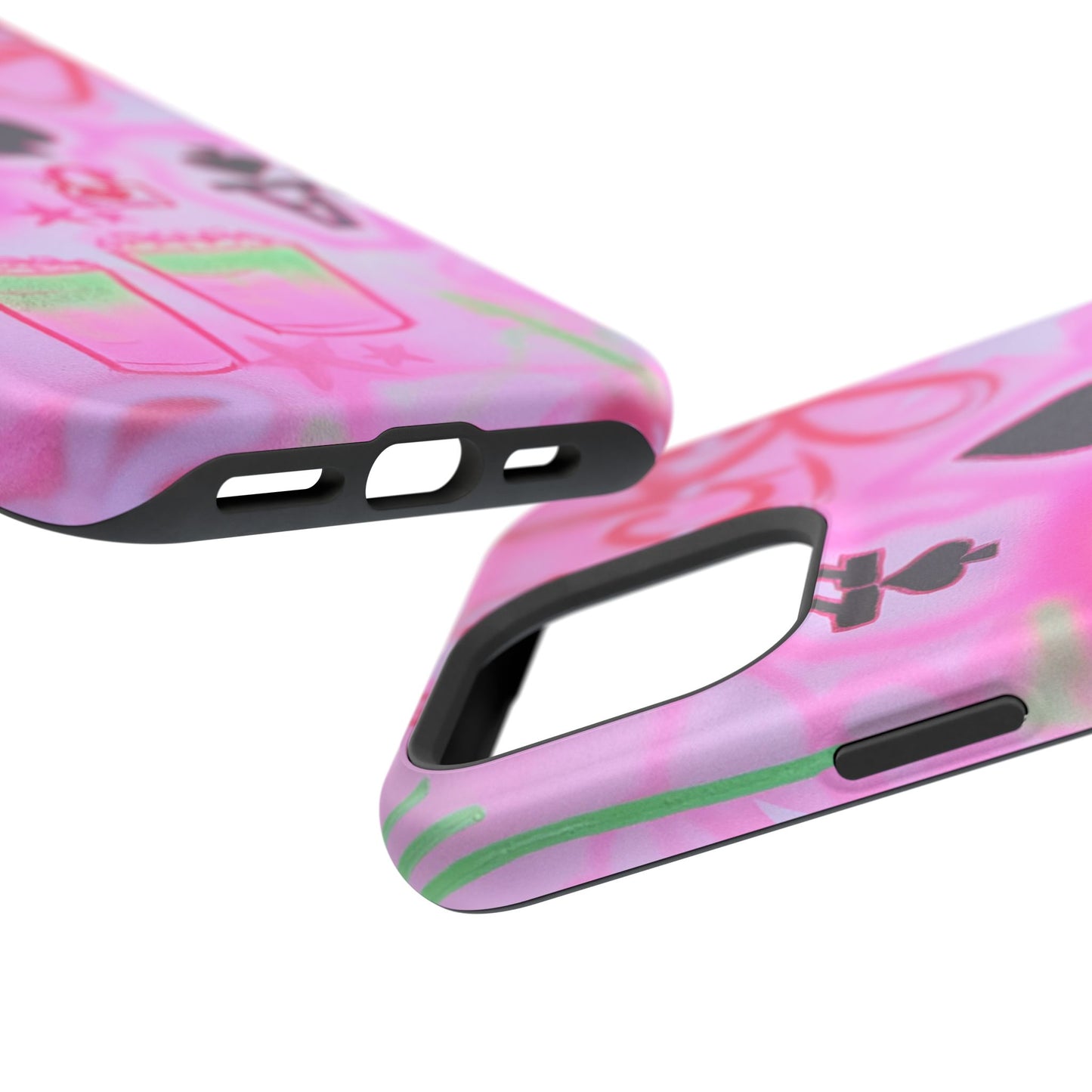 MagSafe "lucky ace" airbrush iPhone case