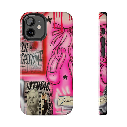 "plié passion” airbrush iPhone case